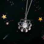 Moon Phase Halo Pendant - Qu!rk Boutique