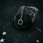 Small Teardrop Meteorite Pendant - Qu!rk Boutique