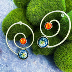 Earth's Orbit Earrings - Qu!rk Boutique