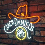 Jack Daniel's Old No.7 Whiskey Logo Neon Light Sign - Qu!rk Boutique