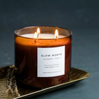Lavender + Cedar - Signature 3-Wick Candle - Qu!rk Boutique