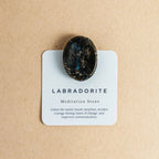 ☼ Labradorite - Meditation Stone - Qu!rk Boutique