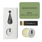 Travel Candle with Matches - Meditation - Qu!rk Boutique