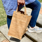 Sustainable Cork 4-Bottle Wine Tote Bag - Qu!rk Boutique