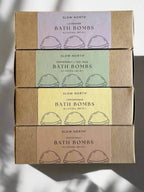☼ Natural Bath Bomb Set - 3 Lemongrass - Qu!rk Boutique