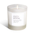Forest Bathing non-toxic soy candle in frosted glass, hand-poured, at Qu!rk Boutique.