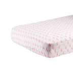 Pink Deer Cotton Muslin Crib Sheet - Qu!rk Boutique