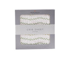 Dino Feet Cotton Muslin Crib Sheet - Qu!rk Boutique