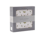 Pteranodon Cotton Muslin Crib Sheet - Qu!rk Boutique