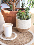 Amari Loop Bin - Natural - Qu!rk Boutique
