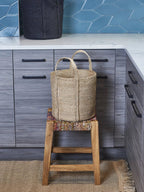 Kata Basket with handle - Natural - Qu!rk Boutique