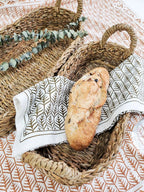 Savar Bread Basket with Natural Handle - Qu!rk Boutique