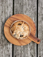 📦 Wooden Round Serving Board - Small - Qu!rk Boutique