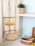 Jhuri Double Hanging Basket - Qu!rk Boutique