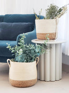 Savar Basket with Side Handle - Qu!rk Boutique