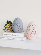 Terracotta Egg Lantern - Set of 2 - Qu!rk Boutique