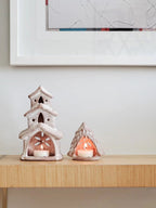 Terracotta Tea Light Candle Holder - Tree - Qu!rk Boutique