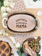 Bread Warmer & Basket - Mom Oval - Qu!rk Boutique