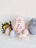 Terracotta Egg Lantern - Set of 2 - Qu!rk Boutique
