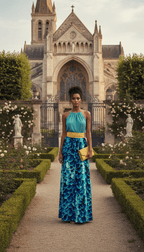 Sea Baby Backless Womens Halter Maxi Dress - Qu!rk Boutique