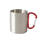 Stainless Steel Double Wall Carabiner Mug 10oz - Qu!rk Boutique