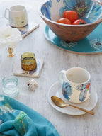 💚 Porcelain Mug: Himalayan Blue Poppies - Qu!rk Boutique