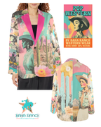 Baha Ranch Retro Pop Western Pop Cowgirl Blazer - Qu!rk Boutique