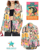 Baha Ranch Retro Pop Western Collage Blazer - Qu!rk Boutique