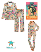 Baha Ranch Retro Pop Western Collage Pajama Set - Qu!rk Boutique