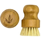 Bamboo Pot Brush - Qu!rk Boutique