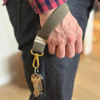 ☼ Wristlet Keychain - Olive - Qu!rk Boutique