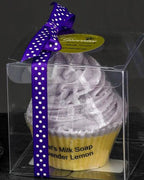 ❄ Swirl Top Cupcake Soap-Lavender Lemon - Qu!rk Boutique