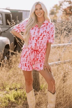 After The Summer Frolic- Rodeo Lounge Set - Qu!rk Boutique