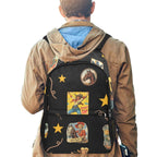 Vintage Cowgirl Collage Backpack - Qu!rk Boutique