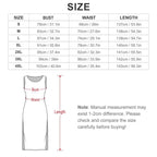 Baha Ranch Retro Pop Western Bodycon Side Slit Maxi Dress - Qu!rk Boutique