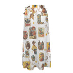 Baha Ranch Vintage Cowgirl Collage Beach Coverup Skirt - Qu!rk Boutique