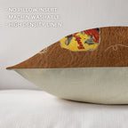 Vintage Cowgirl Collage Square Pillow Case 18x18 Made in America - Qu!rk Boutique
