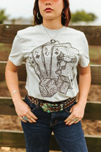 Aces And Dice Graphic Tee - Qu!rk Boutique