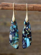 Geometrical Shape Dangle Earrings - Qu!rk Boutique