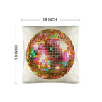 Disco Ball Pillow Case Made in America - Qu!rk Boutique