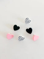 Affirmation Heart Earrings - Qu!rk Boutique