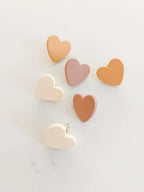 Affirmation Heart Earrings - Qu!rk Boutique