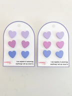 Affirmation Heart Earrings - Qu!rk Boutique