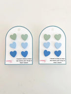 Affirmation Heart Earrings - Qu!rk Boutique