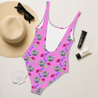 Baha Ranch Yeehaw Disco Cowgirl One-Piece Swimsuit - Qu!rk Boutique