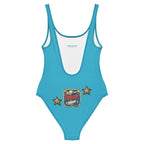 Baha Ranch Yeehaw Vintage Cowgirl One-Piece Swimsuit - Qu!rk Boutique