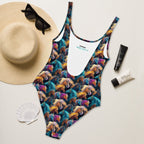 Baha Ranch Yeehaw Wild Horses One-Piece Swimsuit - Qu!rk Boutique