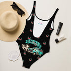 Baha Ranch Yeehaw Howdy Y'all One-Piece Swimsuit - Qu!rk Boutique