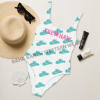 Yeehaw Turquoise Hat Yeehaw Swim Suit - Qu!rk Boutique