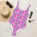Baha Ranch Yeehaw Disco Cowgirl One-Piece Swimsuit - Qu!rk Boutique